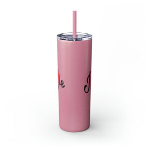 Skinny Tumbler with Straw, 20oz Mug Printify 