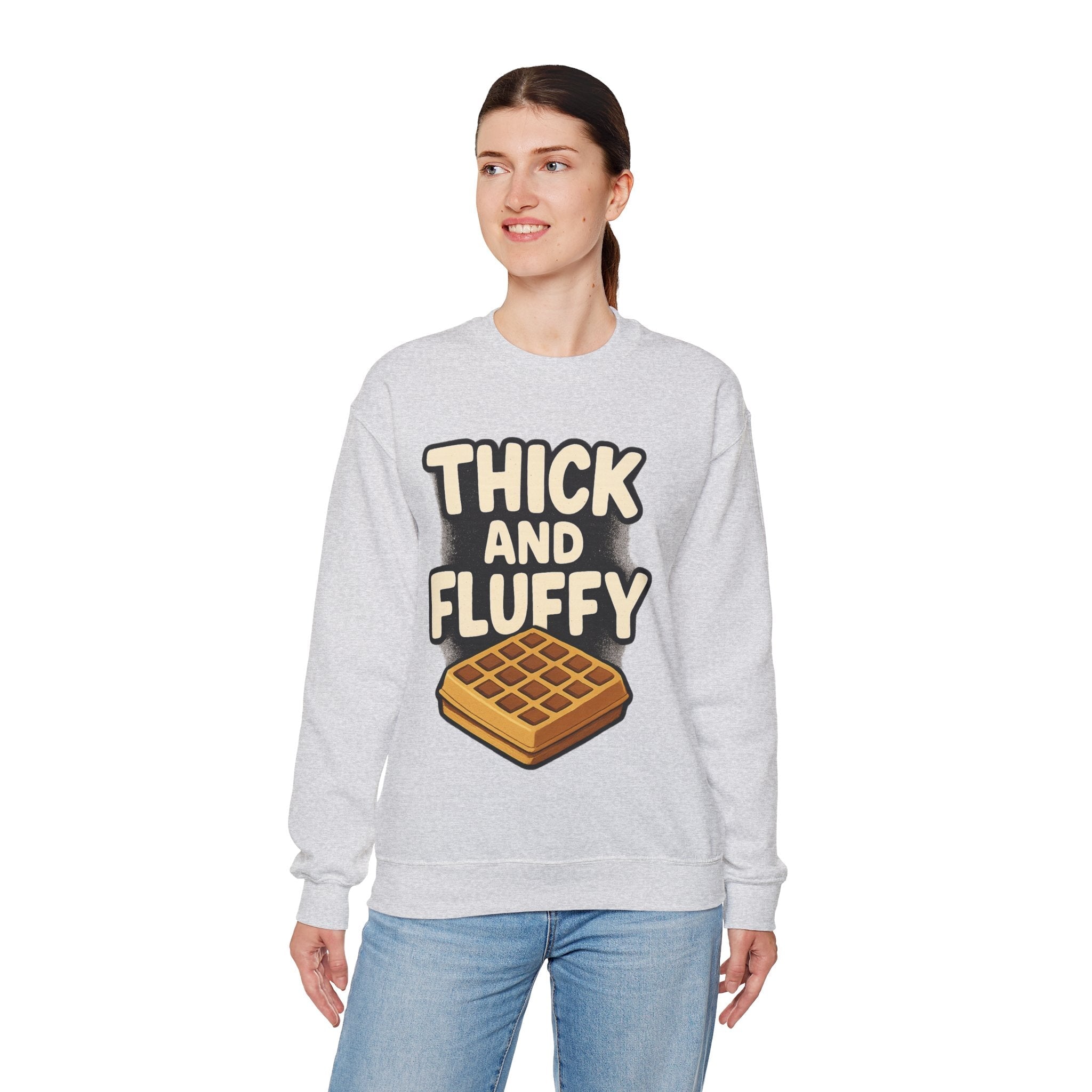 Thick and Fluffy Unisex Heavy Blend™ Crewneck Sweatshirt Sweatshirt Printify 