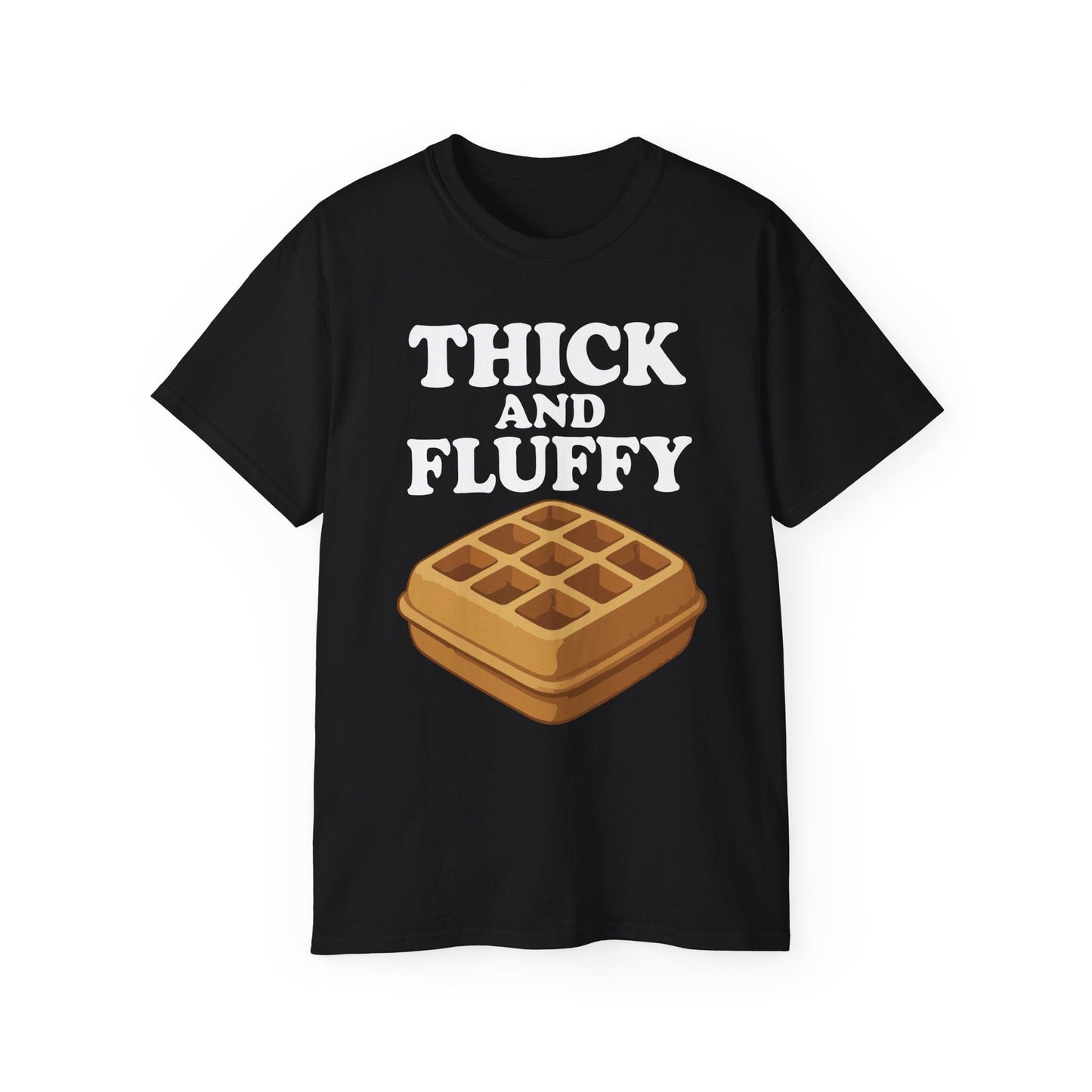 Thick & Fluffy Tee T-Shirt Printify Black S 