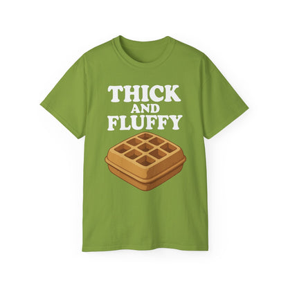 Thick & Fluffy Tee T-Shirt Printify Kiwi S 