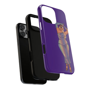 Tough Phone Cases - Show Off Your Fluff Collection with Plus Size Model Tazah Phone Case Printify 