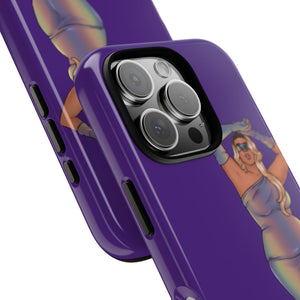 Tough Phone Cases - Show Off Your Fluff Collection with Plus Size Model Tazah Phone Case Printify 