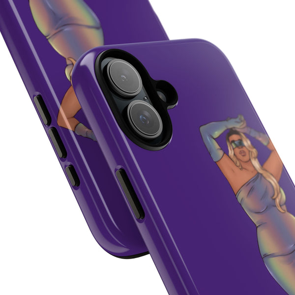 Tough Phone Cases - Show Off Your Fluff Collection with Plus Size Model Tazah Phone Case Printify 