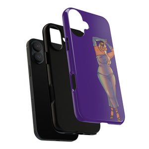 Tough Phone Cases - Show Off Your Fluff Collection with Plus Size Model Tazah Phone Case Printify 