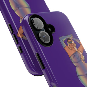 Tough Phone Cases - Show Off Your Fluff Collection with Plus Size Model Tazah Phone Case Printify 