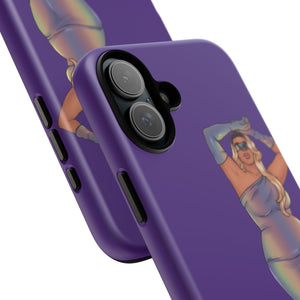 Tough Phone Cases - Show Off Your Fluff Collection with Plus Size Model Tazah Phone Case Printify 