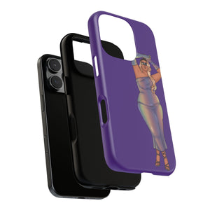 Tough Phone Cases - Show Off Your Fluff Collection with Plus Size Model Tazah Phone Case Printify 