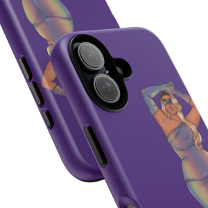 Tough Phone Cases - Show Off Your Fluff Collection with Plus Size Model Tazah Phone Case Printify 