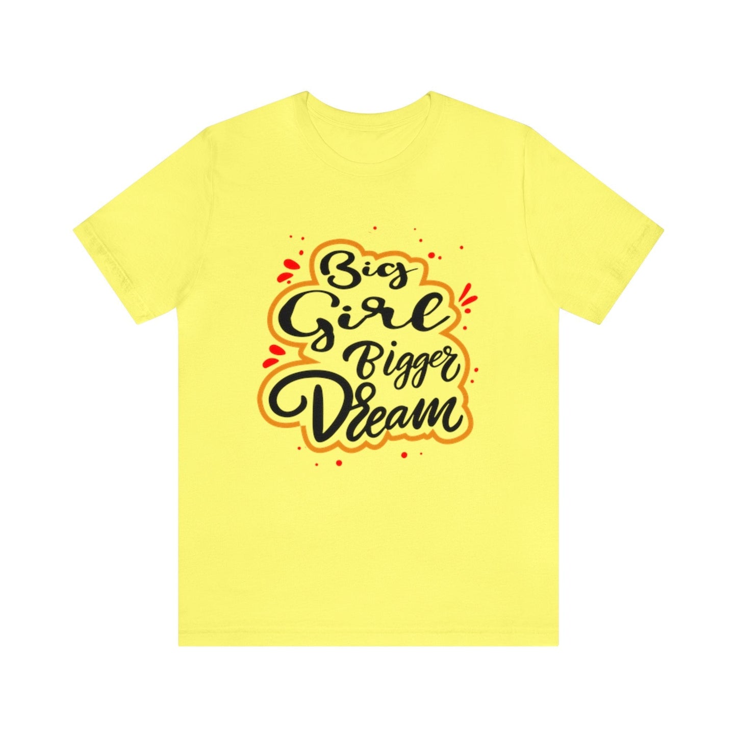 Unisex Jersey Short Sleeve Tee T-Shirt Printify Yellow XS 