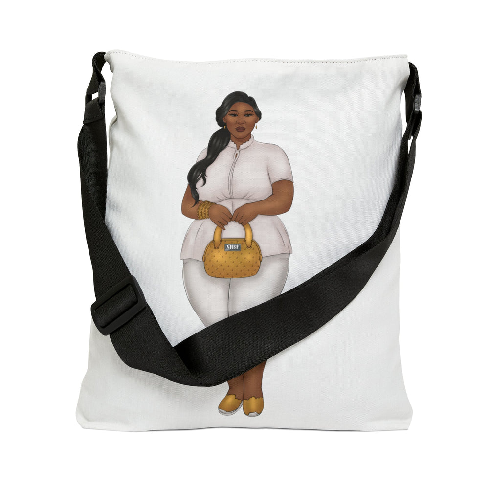Adjustable Tote Bag (AOP) Bags Printify 