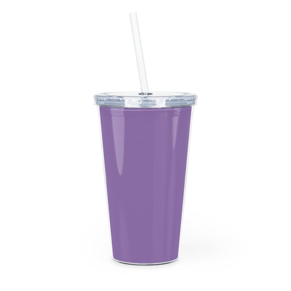 Big Girl Bigger Dream Plastic Tumbler with Straw Mug Printify 