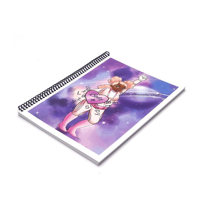 Bopo Super Hero Notebook Notebook My Beautiful Fluff 