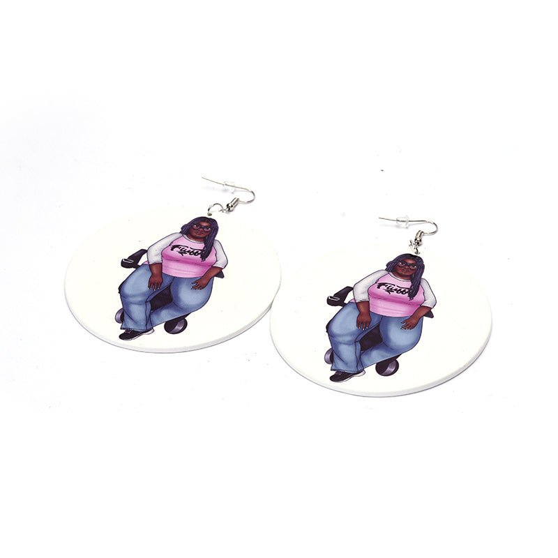Cherlnell Earring jewelry My Beautiful Fluff 