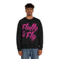 Fluffy & Fly Unisex Heavy Blend™ Crewneck Sweatshirt Sweatshirt Printify 