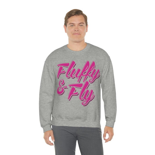 Fluffy & Fly Unisex Heavy Blend™ Crewneck Sweatshirt Sweatshirt Printify 