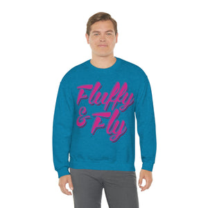 Fluffy & Fly Unisex Heavy Blend™ Crewneck Sweatshirt Sweatshirt Printify 