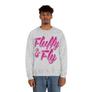 Fluffy & Fly Unisex Heavy Blend™ Crewneck Sweatshirt Sweatshirt Printify 
