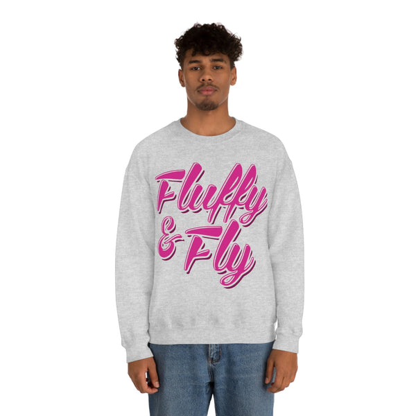 Fluffy & Fly Unisex Heavy Blend™ Crewneck Sweatshirt Sweatshirt Printify 