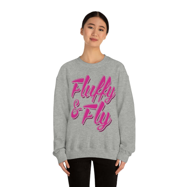 Fluffy & Fly Unisex Heavy Blend™ Crewneck Sweatshirt Sweatshirt Printify 