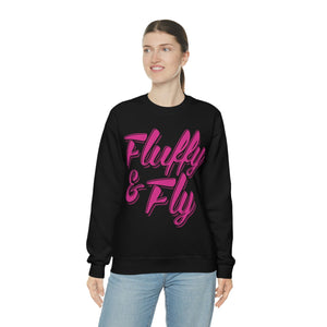 Fluffy & Fly Unisex Heavy Blend™ Crewneck Sweatshirt Sweatshirt Printify 