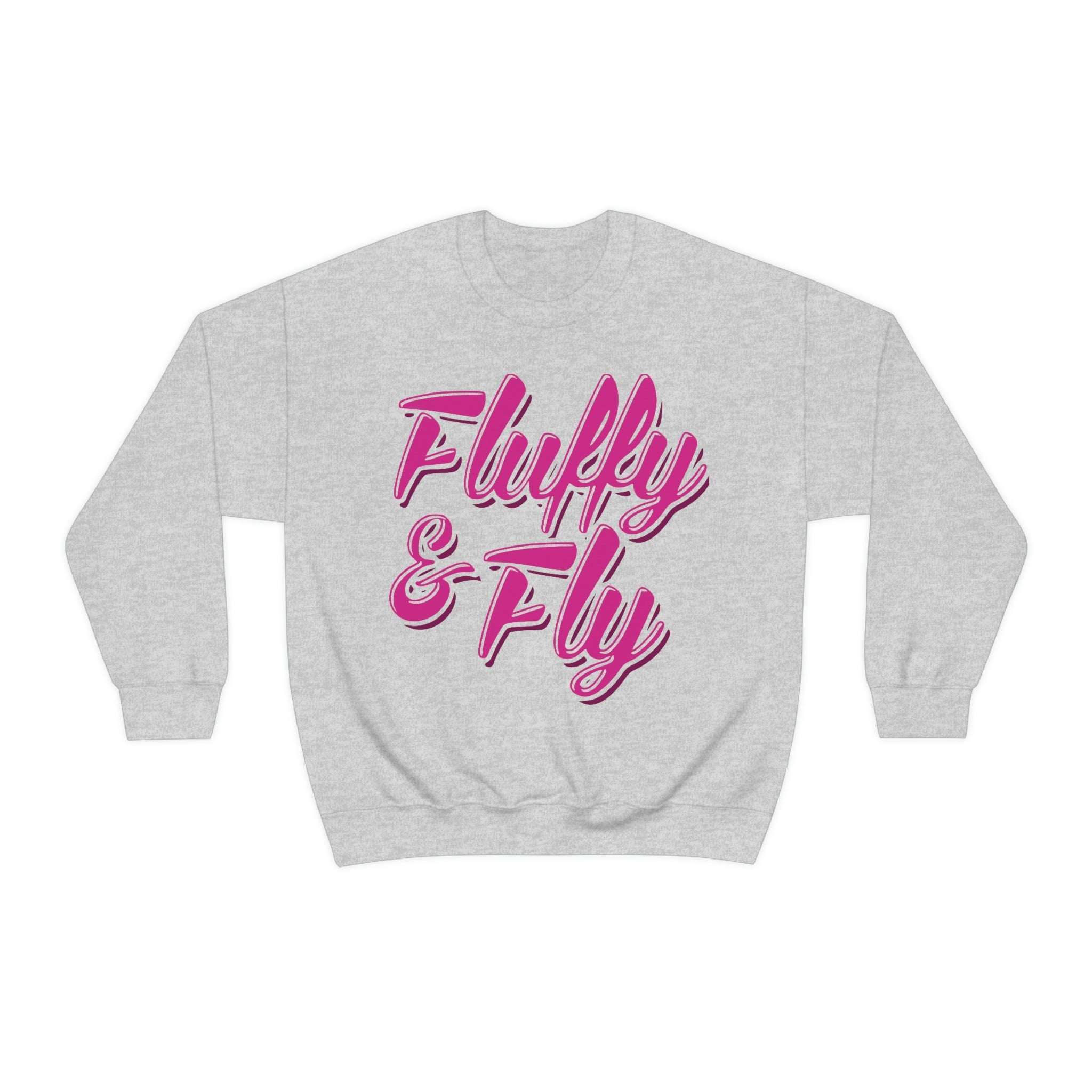 Plus Size Boutique Fluffy & Fly Unisex Heavy Blend™ Crewneck 