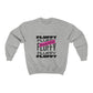 Fluffy Since Birth Unisex Heavy Blend™ Crewneck Sweatshirt Sweatshirt Printify Ash S 