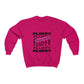 Fluffy Since Birth Unisex Heavy Blend™ Crewneck Sweatshirt Sweatshirt Printify Heliconia M 