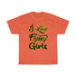 I love Fluffy Girls Men's M-5XL Heavy Cotton Tee T-Shirt Printify Orange M 
