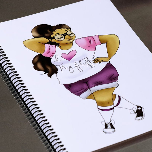 I Love My Fluff Notebook My Beautiful Fluff 