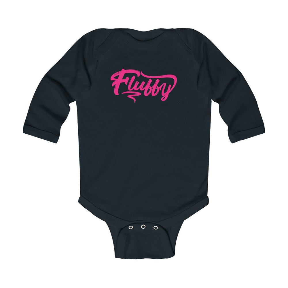 Infant Long Sleeve Bodysuit Kids clothes Printify Black NB 