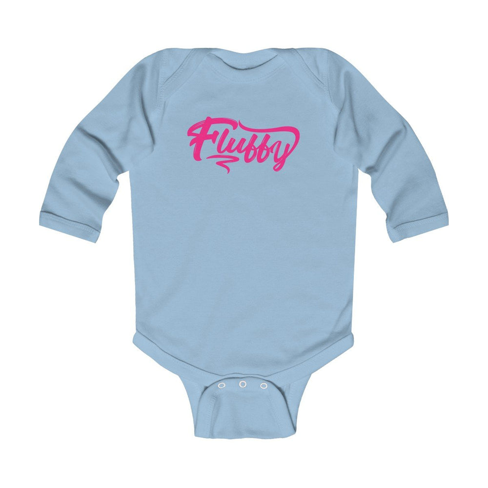 Infant Long Sleeve Bodysuit Kids clothes Printify Light Blue NB 