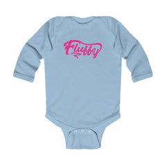 Infant Long Sleeve Bodysuit Kids clothes Printify Light Blue NB 