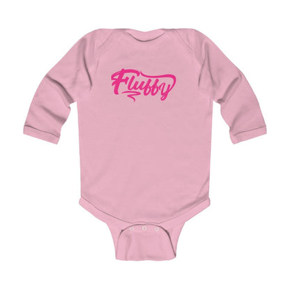Infant Long Sleeve Bodysuit Kids clothes Printify Pink 6M 