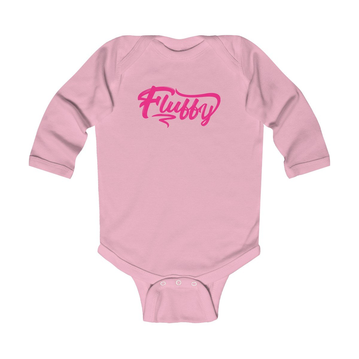 Infant Long Sleeve Bodysuit Kids clothes Printify Pink NB 