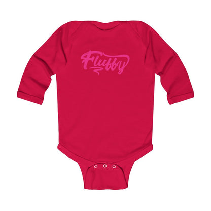 Infant Long Sleeve Bodysuit Kids clothes Printify Red NB 