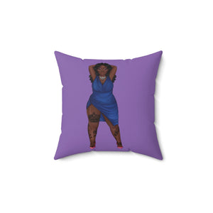 Kendra Spun Polyester Square Pillow Home Decor Printify 14" × 14" 