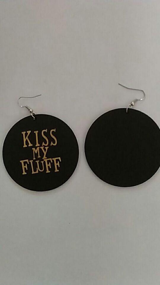 Live Sell Kiss My Fluff Earrings PHYSICAL My Beautiful Fluff 