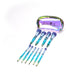 Live Sell Purple 10 Piece Crystal Makeup Brush Set PHYSICAL My Beautiful Fluff 