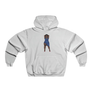 My Beautiful Fluff Show Off Your Fluff KENDRA Hooded Sweatshirt Hoodie Printify White S 