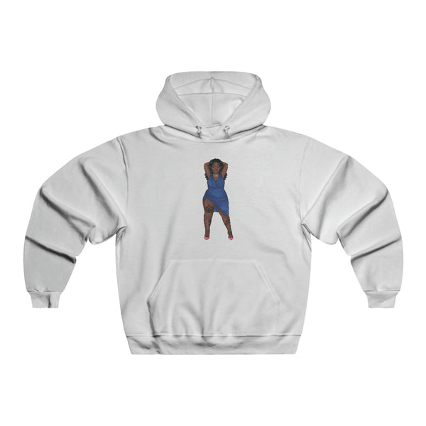 My Beautiful Fluff Show Off Your Fluff KENDRA Hooded Sweatshirt Hoodie Printify White S 