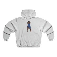My Beautiful Fluff Show Off Your Fluff KENDRA Hooded Sweatshirt Hoodie Printify White S 