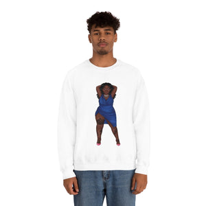 My Beautiful Fluff Show Off Your Fluff Kendra Unisex Heavy Blend Crewneck Sweatshirt Sweatshirt Printify 