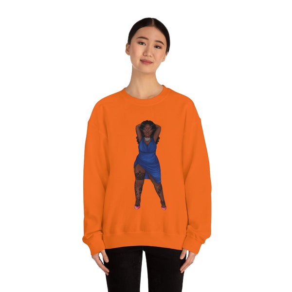 My Beautiful Fluff Show Off Your Fluff Kendra Unisex Heavy Blend Crewneck Sweatshirt Sweatshirt Printify 