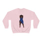 My Beautiful Fluff Show Off Your Fluff Kendra Unisex Heavy Blend Crewneck Sweatshirt Sweatshirt Printify S Light Pink 