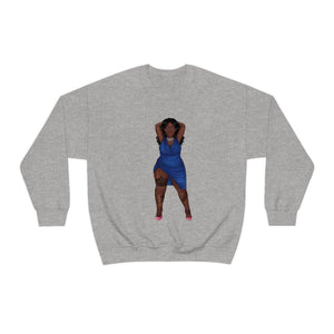 My Beautiful Fluff Show Off Your Fluff Kendra Unisex Heavy Blend Crewneck Sweatshirt Sweatshirt Printify S Sport Grey 