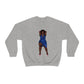 My Beautiful Fluff Show Off Your Fluff Kendra Unisex Heavy Blend Crewneck Sweatshirt Sweatshirt Printify S Sport Grey 