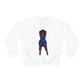 My Beautiful Fluff Show Off Your Fluff Kendra Unisex Heavy Blend Crewneck Sweatshirt Sweatshirt Printify S White 