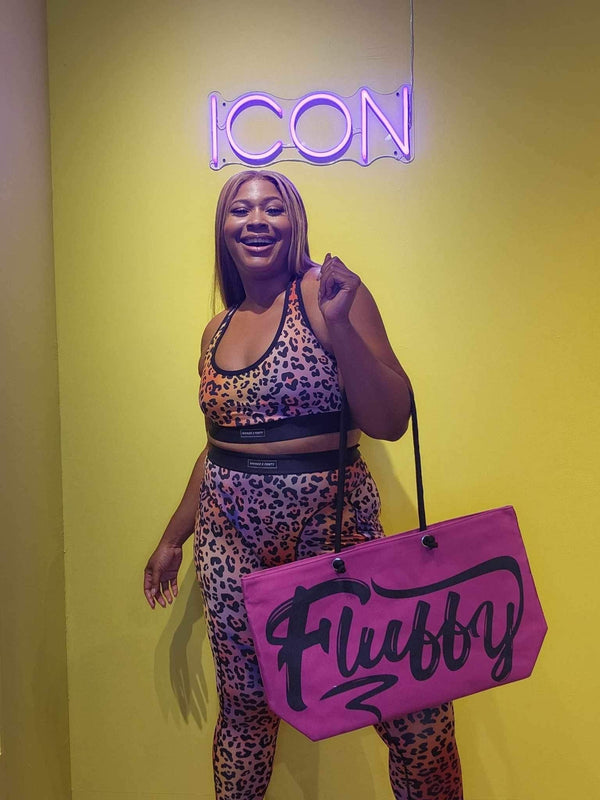 My Beautiful Fluff Zippered Pink Fluffy Weekender Bag My Beautiful Fluff 