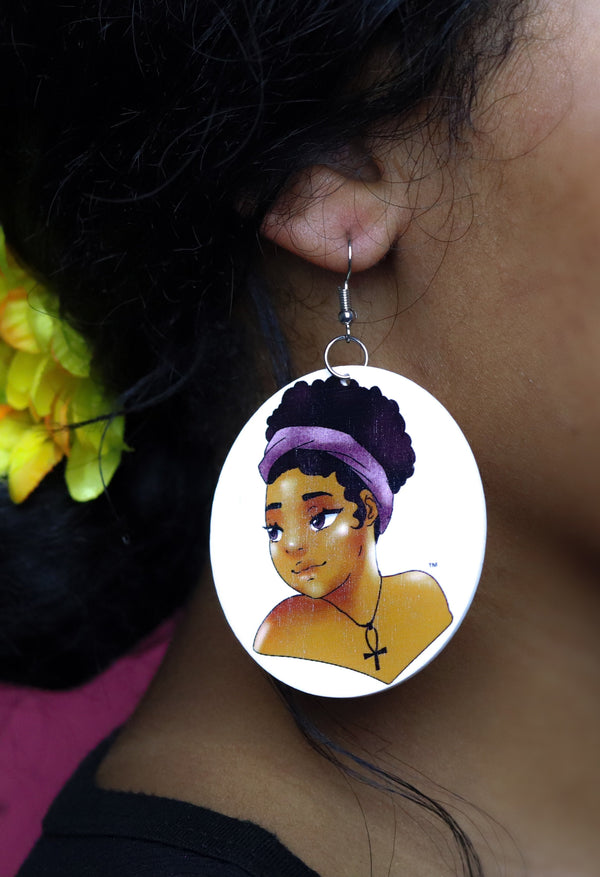 Natural Hair Collection Earring Bundle PHYSICAL My Beautiful Fluff 