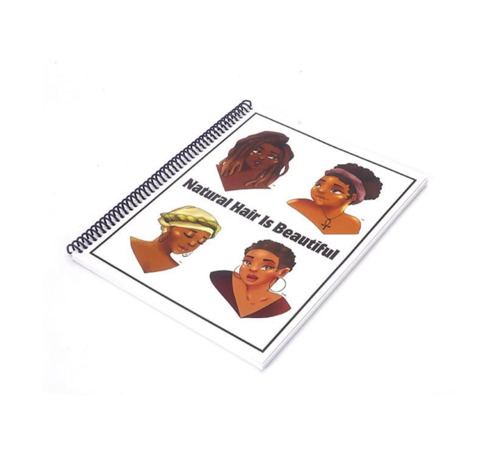 Natural Hair Love Notebook My Beautiful Fluff 